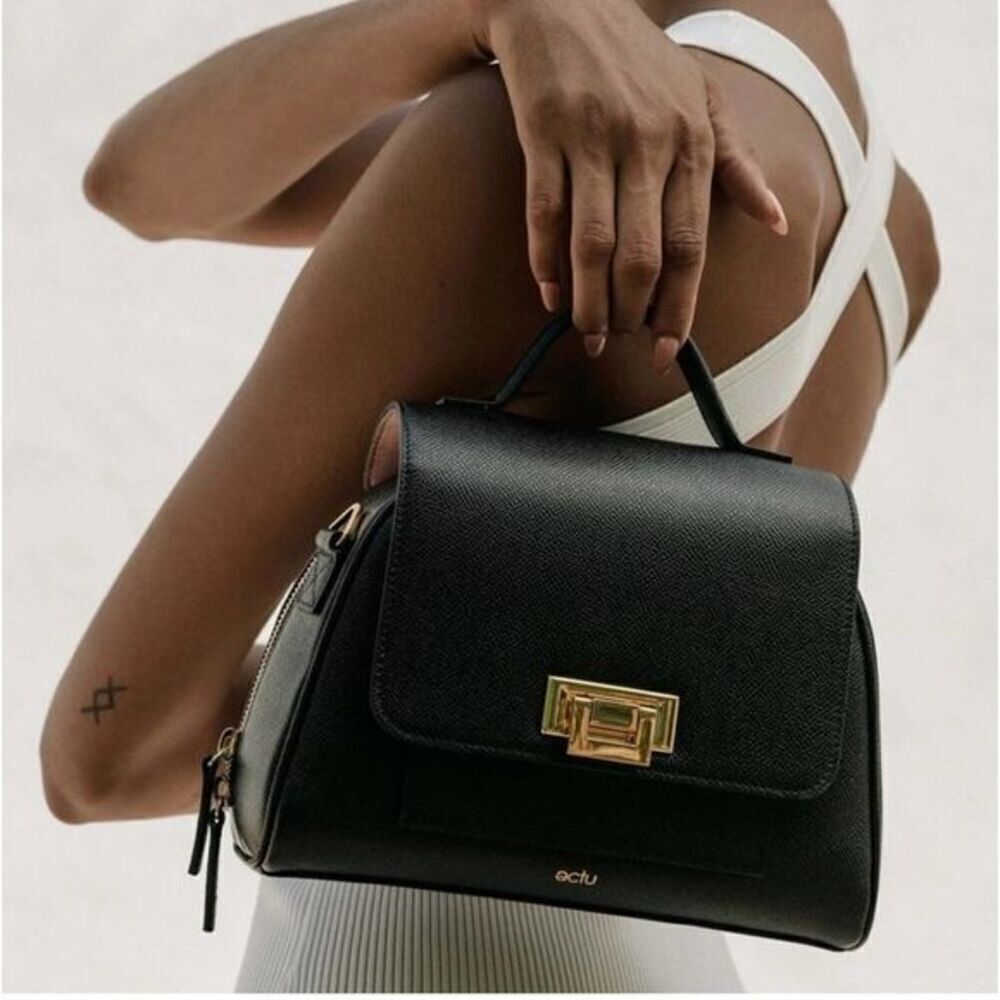 ECTU Mini PALERMO Italian Leather CrossBody - Picture 1 of 17